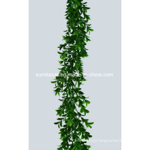 Anti UV Outdoor Boxwood Garland Fake Flower Artificial Plant for Wedding Party Decoration with SGS Certificate (48941)